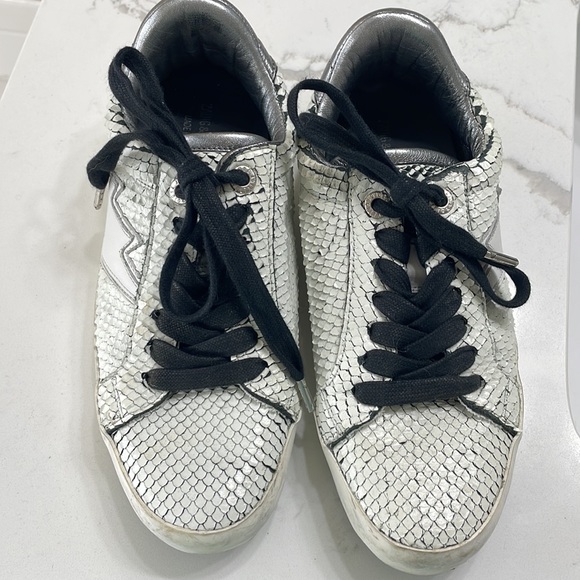 Zadig & Voltair Italian leather sneakers, only wore a few times. - Picture 3 of 6